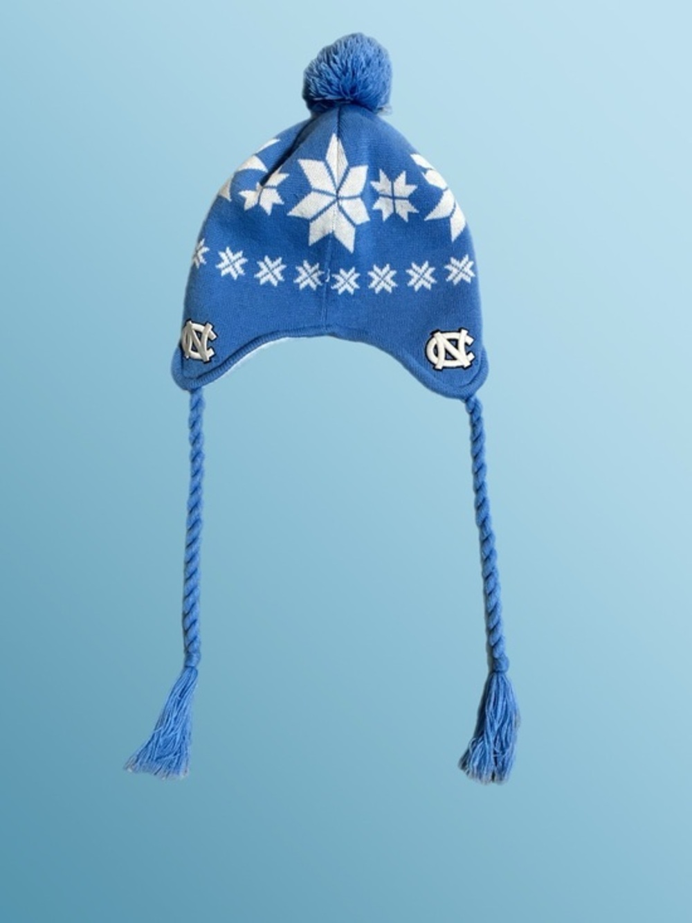 90’s Embroidered Inner Fleece University of North Carolina Tar Heels Beanie